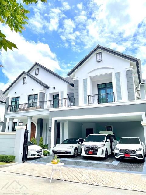 ขายบ้านเดี่ยว2ชั้น 115.6ตร.ม.THE PALAZZOปิ่นเกล้าถนนบรมราชชนนีใกล้ทางด่วน+ราชพฤกษ์ตกแต่งพร้อมอยู่