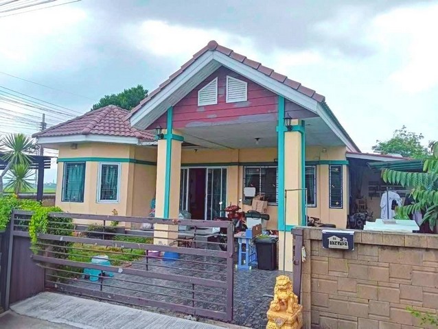 บ้านให้เช่าหนองชาก-บ้านบึง จ.ชลบุรี บ้านเดี่ยวชั้นเดียว  เนื้อที่ 54ตารางวา - 3 ห้องนอน 2 ห้องน้ำ
