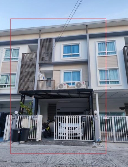 ให้เช่าทาวน์โฮม 3 ชั้น The Rich Biz Home สุขุมวิท 105