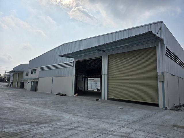 BR 1640 ให้เช่าโกดังสร้างใหม่ ถ. ศุขประยูร กุฎโง้ง อำเภอพนัสนิคม พื้นที่สีส้ม ขอ รง.4 ได้