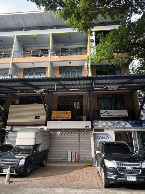 ขายโฮมออฟฟิศ 4 ชั้น 400 ตรม. ซอย 20 มิถุนา สุทธิสาร ห้วยขวาง พร้อมเฟอร์นิเจอร์ ใกล้ MRT สุทธิสาร