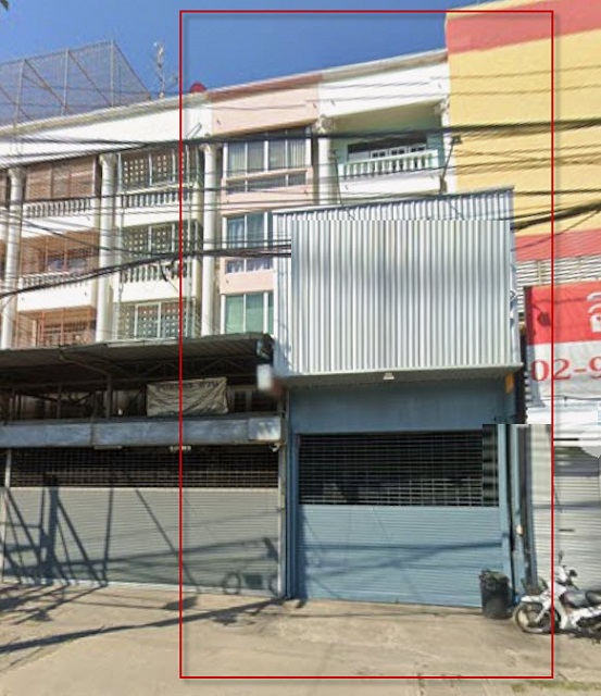 บนถ.ราชพฤกษ์  ไม่มีค่าเซ้ง! ให้เช่าอาคารพาณิชย์ 4.5ชั้น ถ.พระราม5 1.37กม. นครอินทร์ พร้อมดาดฟ้า 5นอน 280ตร.ม. ร้านกาแฟ MRT ไทรม้า 2.9 กม.