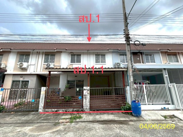ขายทาวน์เฮ้าส์ปทุมธานี โครงการ บ้านพฤกษา 64/1  อำเภอคลองหลวง