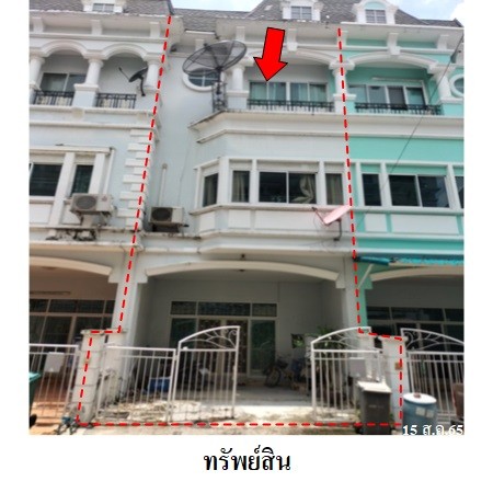 ขายทาวน์เฮ้าส์มือสอง เขตลาดกระบัง  กรุงเทพฯ  โครงการ ดิ ยูโรเปี้ยนทาวน์ (ยูโร )