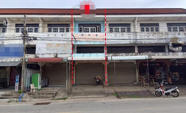 ขายอาคารพาณิชย์  ถนนศรีสวัสดิ์ดำเนิน  อำเภอเมืองมหาสารคาม  มหาสารคาม