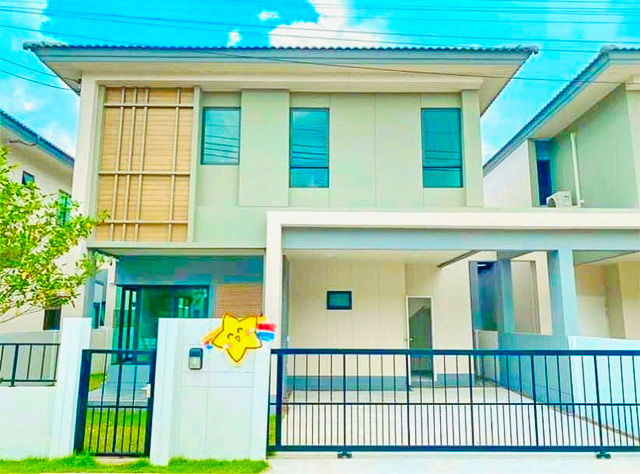 MRT บางรักน้อยท่าอิฐ  วัดสวนแก้ว ท่าเรือพระราม 5 2.5 กม.ให้เช่าบ้านเดี่ยว ราชพฤกษ์ 3นอน 3 น้ำ 43 ตร.วา. 176 ตร.ม. Nonthaburi Stadium