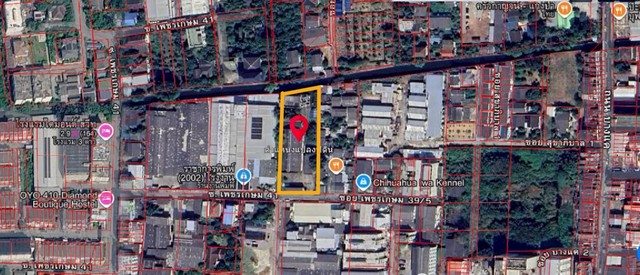 ขายที่ดินพร้อมสิ่งปลูกสร้าง  ในซอยเพชรเกษม 41 ถนนเพชรเกษม แขวงบางแค เขตภาษีเจริญ กทม.