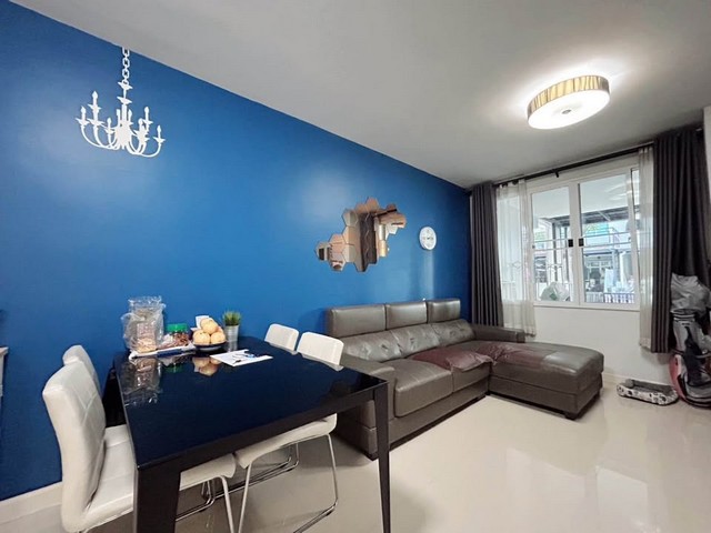 P2214 ขายทาวน์โฮม 3 ชั้น โครงการ อารียา เดลี่ เกษตร-นวมินทร์  AREEYA DAILY KASET-NAWAMINTR ตกแต่งสวยพร้อมเข้าอยู่