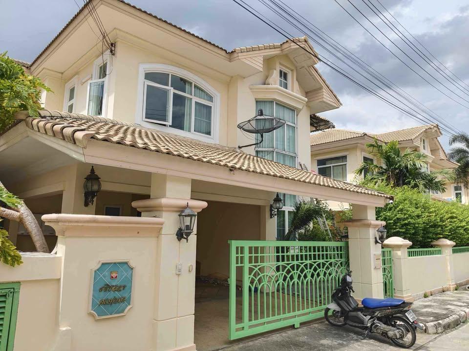 HR 9889  ให้เช่า บ้านเดี่ยว 2 ชั้น หมู่บ้านภัสสร 4 ติดถนนใหญ่ รังสิตนครนายก ธัญบุรี คลอง 3