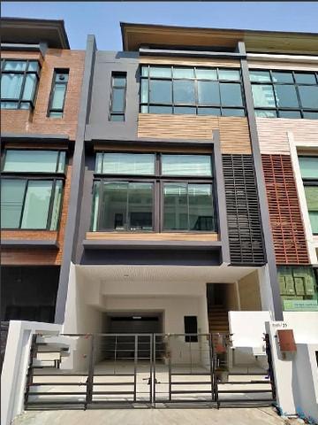 BH4025 ให้เช่าโฮมออฟฟิศ 4 ชั้น The Habitatt Srivara ทาวน์อินทาวน์ ศรีวรา ใกล้ทางด่วนฉลองรัช ทำเลธุรกิจ เดินทางสะดวก