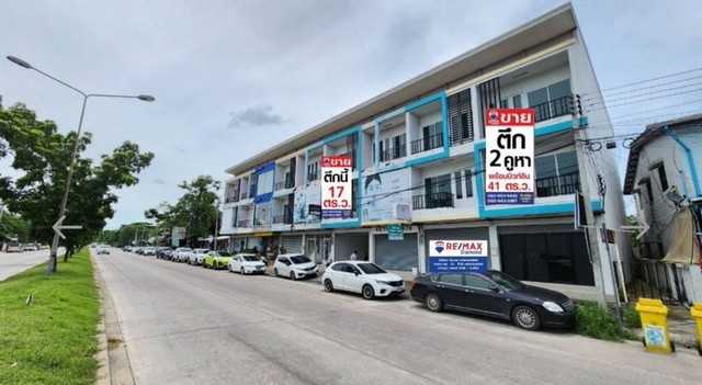 ขายอาคารพาณิชย์ 3 ชั้น แหล่งชุมชน ถนนเลี่ยงหนองมน ชลบุรี  FP-B01490