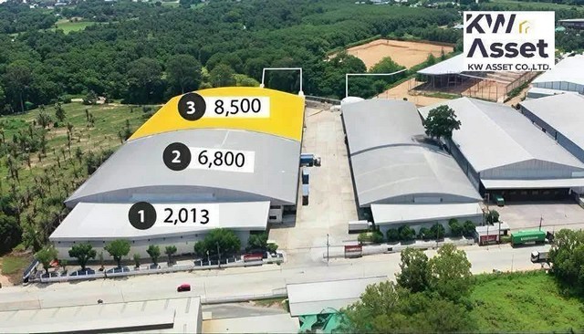 ให้เช่าโกดัง/คลังสินค้า ขนาด 2013 ตรม. ขนาด 6800 ตรม. และ 8500 ตรม. ใกล้ท่าเรือแหลมฉบัง