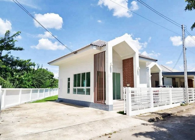 บ้านเดี่ยวชั้นเดียว ทำเลดี Minimal Mini + Nordic Style สันทราย