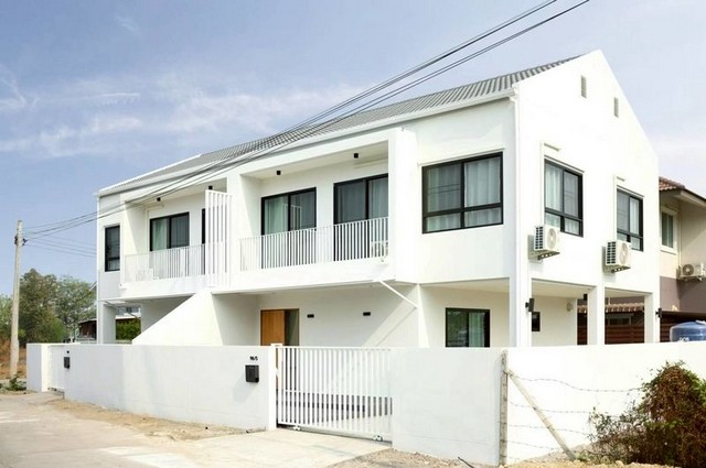 บ้านเช่า หางดง เชียงใหม่ ใกล้ Grace International School | บ้านแฝด 3 นอน เฟอร์ครบ เพียง 14000/เดือน