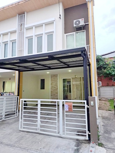 วัดพันท้ายนรสิงห์ 1.5กม.ซีเจ วิเศษสุขนคร 800 ม. ขายทาวน์โฮม 2 ชั้นหลังมุม 22 ตร.วา. 180 ตร.ม.