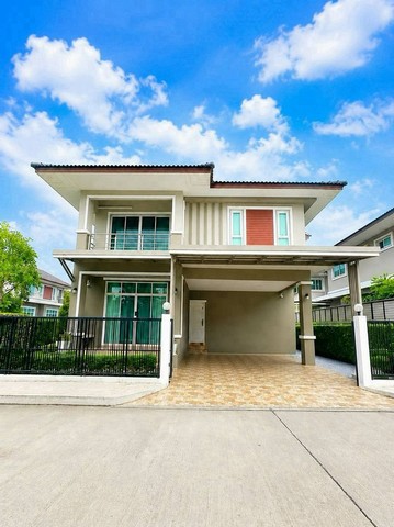 บ้านเดี่ยว 2 ชั้น แปลงหัวมุม เฟอร์นิเจอร์ครบ สันกำแพง