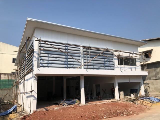 BR 1634 ให้เช่าโกดัง พร้อมออฟฟิส 2 ชั้น พื้นที่สีม่วง ขนาด 400 ตารางเมตร ถนนเอกชัย บางบอน เหมาะทำออฟฟิศ