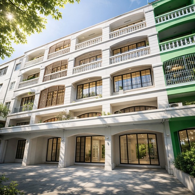 ทำเลศักยภาพ มิสทีน ให้เช่าอาคารพาณิชย์ 4 ชั้น ราษฎร์พัฒนา สุขาภิบาล 3 ใกล้บิ๊กซี รามคำแหง 156-162  และเดอะพาซิโอทาวน์ 3นอน