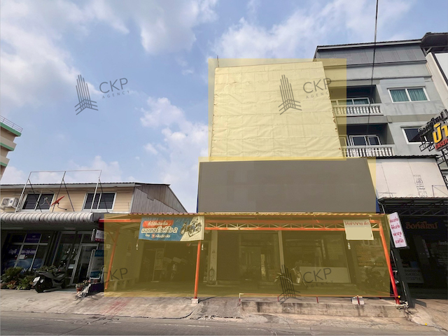 ขาย/เช่า อาคารพาณิชย์ 3 คูหา ในซ.สามัคคี ทำเลดี เหมาะกับทำกิจการ เดินทางสะดวก ใกล้ม.ธุรกิจบัณฑิตย์ | รหัส 93331