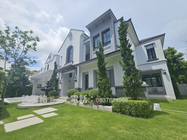 ให้เช่าบ้านหรู2ชั้น Nantawan พระราม9 กรุงเทพกรีฑาตัดใหม่โครงการใหม่ Near Wellington International School