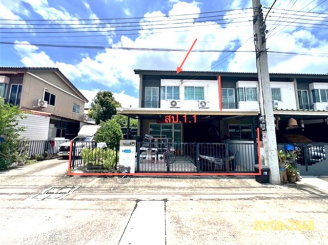 ขายทาวน์เฮ้าส์ปทุมธานี โครงการ บ้านพฤกษา 124 อำเภอคลองหลวง