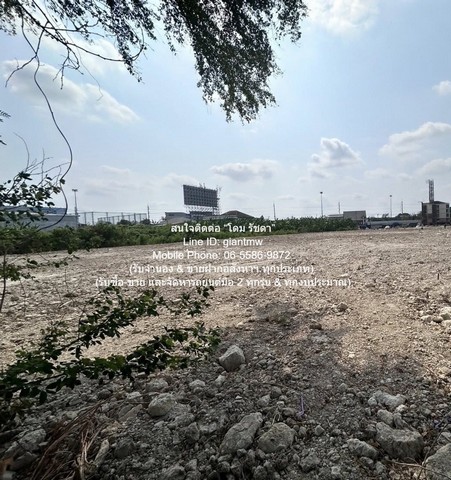 ที่ดิน ให้เช่าที่ดินเปล่าถมแล้ว ใกล้ถนนเลียบทางด่วนเอกมัย-รามอินทรา 1 ไร่ ราคา 240000 บาท/เดือน/ไร่  ขนาด 400 ตาราง-วา 240000 BAHT   ทำเลคุณภาพ