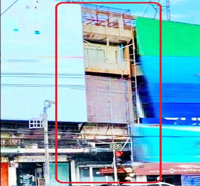 BTSบางจาก 300ม. สุขุมวิท99 ปุณณวิถี อุดมสุข อาคารพาณิชย์ 6 ชั้น 5 นอน 5 น้ำ16 ตร.วา. 384 ตร.ม.