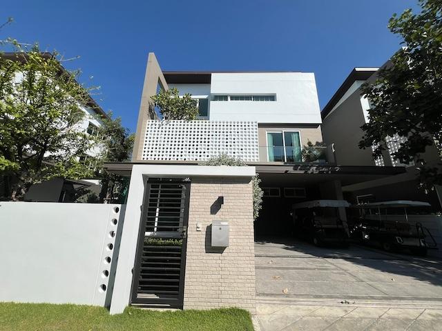 HS 1797 ขายบ้านเดี่ยว 3 ชั้น Nirvana Absolute Bangna บ้านตัวอย่าง ติดถนนบางนาตราด