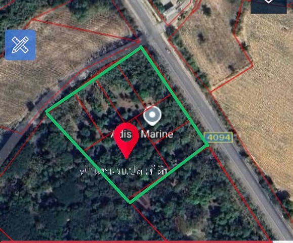 ขายที่ดิน 4-3-52 ไร่ อำเภอบางละมุง จังหวัดชลบุรี ทำเลหัวมุมติดถนนใหญ่เส้นดำ หน้าที่ดินวิวเขา