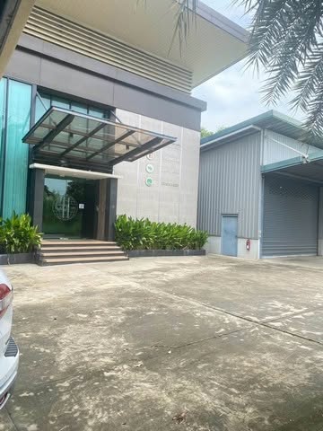 ให้เช่าโกดัง 417 ตร.ว. พร้อม Office ถนนกาญจนาภิเษก 11-4  ใกล้แฟชั่นไอส์แลนด์