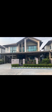 LV53482 ให้เช่า ให้เช่าบ้านเดี่ยว 2 ชั้น ในโครงการ บางกอกบูเลอวาร์ดพระราม9-2 (ด่านทับช้าง) ใกล้โรงเรียน นานาชาติไบรท์ตัน