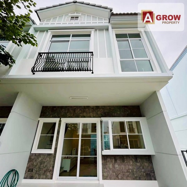 ให้เช่าหมู่บ้านวิลลาจจิโอ 2 ศรีนครินทร์-บางนา บ้านสวย ตกแต่งครบ พร้อมเข้าอยู่