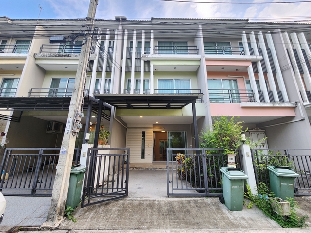 ให้เช่า ทาวน์โฮม 3 ชั้น วิสต้า ปาร์ค พระราม 2 หลังเซ็นทรัลพระราม 2 ขนาด 21 ตรว พร้อมเฟอร์ครบ