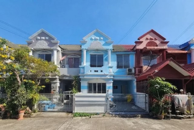 ขายทาวน์โฮม หมู่บ้านวิโรจน์วิลล์ ราชพฤกษ์ - 345 บ้านสวย พร้อมอยู่ ราคาคุ้ม ผ่อนเริ่มต้นเพียง 5xxx บาท/เดือน