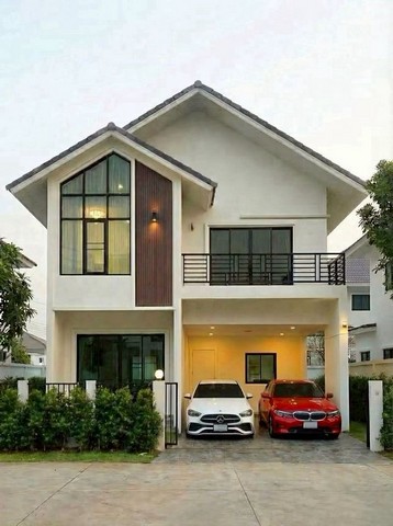 บ้านเดี่ยวสร้างใหม่ เฟอร์นิเจอร์ครบ ทำเลศักยภาพ หางดง