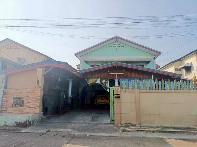 ขายบ้านเดี่ยวหมู่บ้านคู่ขวัญหรรษา 3-4 ตำบลสวนหลวง อำเภอกระทุ่มแบน จังหวัดสมุทรสาคร