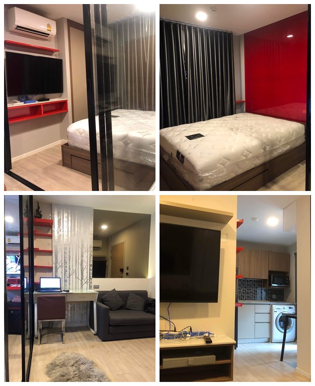 Kave condo ตรงข้าม ม.กรุงเทพ รังสิต ขาย 1.9 ให้เช่า 10k ชั้น 6 ห้องริม