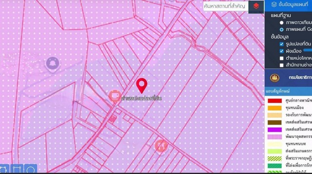 ให้เช่าที่ดินศรีราชาชลบุรี ให้เช่าที่ดิน 10 ไร่   สีม่วงลาย ห่างจากท่าเรือแหลมฉบัง 37 กม.