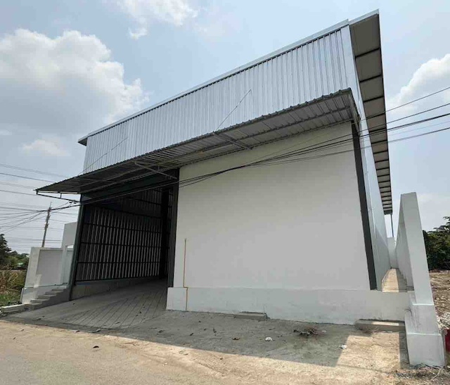 BST1020 ให้เช่าโกดัง 300 ตารางเมตร ศรีสมาน ดอนเมือง เลียบคลองประปา พร้อมใช้งาน ค่าเช่าคงที่