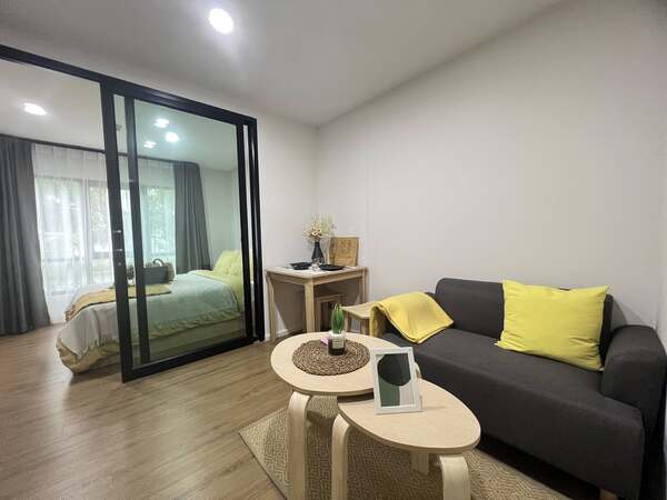 คอนโดใหม่ พร้อมอยู่ เดินทางสะดวก พร้อมพื้นที่ใช้สอยกว้างขวาง เหมาะสำหรับอยู่อาศัยเองหรือปล่อยเช่า