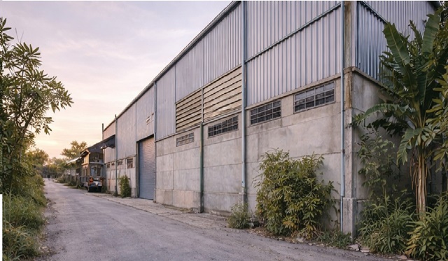 เซ็นทรัล พระราม 2 5 กม. บางกระดี่ 4-10 รพ.พระราม 2 2.8กม. โกดังให้เช่าใหญ่ ออฟฟิศติดแอร์ 104 ตร.วา. 416 ตร.ม.1นอน