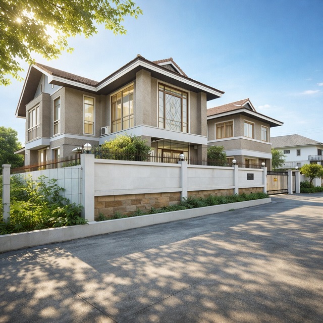 ให้เช่าบ้านเดี่ยว 2ชั้นหลังใหญ่เดอะเซอร์เคิล ราชพฤกษ์ 2.1กม  ราชพฤกษ์ 4-5นอน   บ้านหรูวัสดุพรีเมียม เต็มพื้นที่  580ตร.ม 145ตร.วา