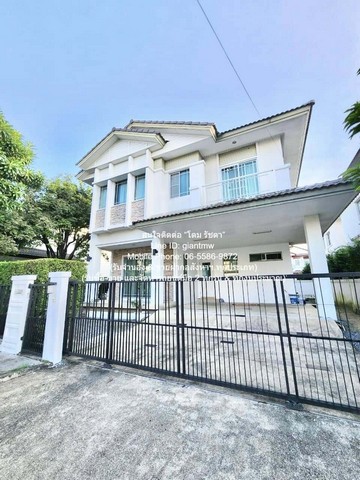 บ้าน ให้เช่าบ้านเดี่ยว 2 ชั้น ในหมู่บ้าน ติดถนนกาญจนาภิเษก และอยู่ใกล้สนามบินสุวรรณภูมิ 64 ตร.ว. 3 น 3 น้ำ ราคา 50000 บาท/เดือน 50000 บ. 3ห้องนอน3Bathroom 64 ตาราง.วา 0 Ngan 0 Rai ใกล้กับ โรงพยาบาลสิรินธร ดีเวอร์ กรุงเทพ