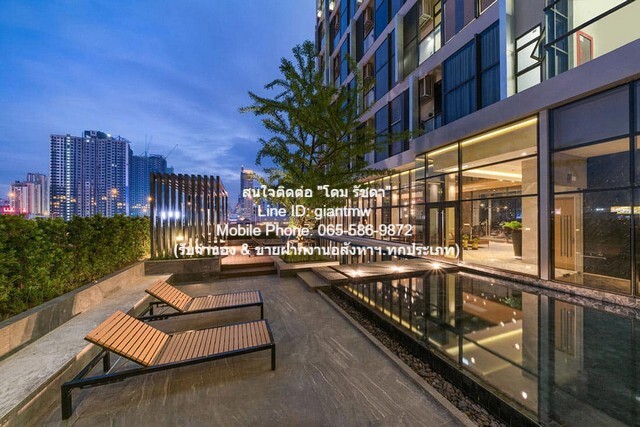 Condo. Chewathai Residence Asoke 5600000 THB 1ห้องนอน area 35 SQ.M. ใกล้ รถไฟฟ้า MRT พระรามเก้า NEW