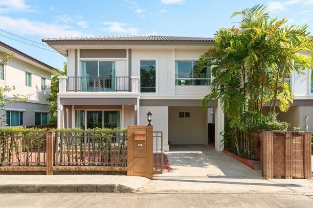 ลดราคาขาย 3.75 ล้าน 39 ตรว. สันกำแพง บ้าน 2 ชั้น #สไตล์โมเดิร์น คอนเทมโพรารี่ ภัสสรไพรด์ มหิดล-เจริญเมือง โครงการคุณภาพในเครือหมู่บ้านพฤกษา