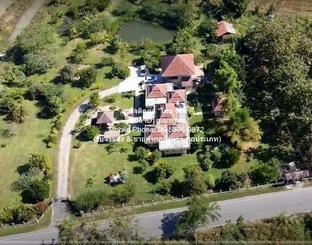ที่ดิน ขายบ้านสวนสไตล์รีสอร์ตบาหลี แม่แตง จ.เชียงใหม่ (ติดถนนหลัก และด้านหลังติดคลองธรรมชาติ) 5-2-46 ไร่ ราคา 22 ล้าน HOT DEAL! เป็นบ้านพร้อมที่ดินขนาดใหญ่ท่ามกลางธรรมชาติ เหมาะสำหรับผู้ที่ต้องการบ้านพักตากอากาศที่มีอากาศเย็นตลอดปี หรือเหมาะสำหรับนัก