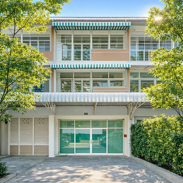 ถูกที่สุด MRTดอนเมือง 800ม.ช่างอากาศอุทิศ1-7  ให้เช่าอาคารพาณิชย์ 3 ชั้น 19 ตร.วา. 220 ตร.ม.สนามบินดอนเมือง 1.4 กม.