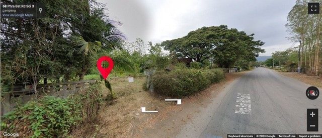 ขายที่ดิน 2งาน50ตรว. 3.75ล้านบาท ทำเลค้าขายหรืออาศัย ใกล้วัดพระบาท ต.พระบาท อ.เมือง ลำปาง