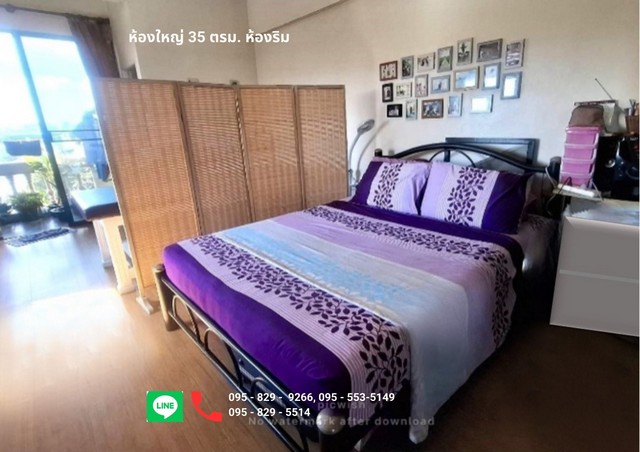 ขายถูกคอนโดโพธิ์ทอง ทาวเวอร์  35 ตรม.ห้องริม ติดถนนแจ้งวัฒนะ 6-หลักสี่ .ชั้น8 ใกล้ ม.ราชฎัฐพระนคร รถไฟฟ้า 3 สีแดงเขียว ชมพู  กรุงเทพ