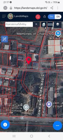 ขายที่ดินแปลงสวย อำเภอเมืองเชียงใหม่ จังหวัดเชียงใหม่ เนื้อที่ 72 ตารางวา